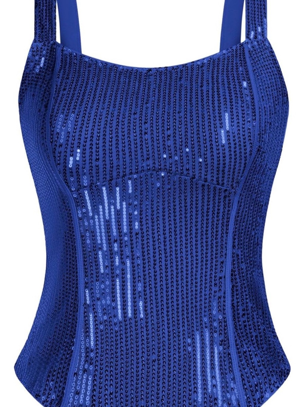 Grace Karin sequins tank top for women bustier corset top sparkle sexy slim cami